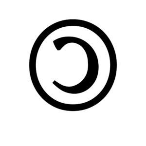 Copyleft symbol that would influence CC's Share-Alike Symbol